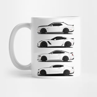 AMERICAN MUSCLE WHITE Mug